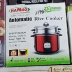 HAMKO Rice Cooker SS Body with Single Stainless Steel Pot - 1.8 Ltr