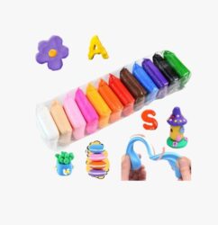 12 Colors Super Light Clay Set with 3 Tools